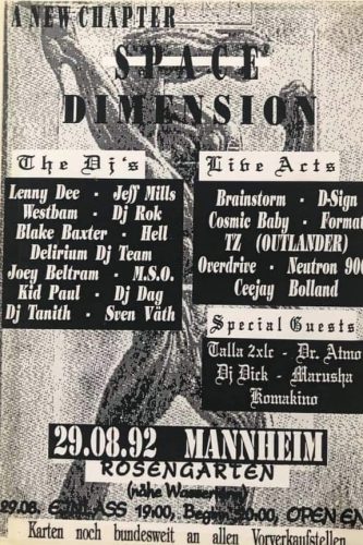 1992 space dimension